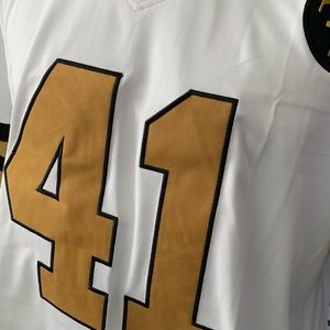 Alvin Kamara Saints White Large Jersey